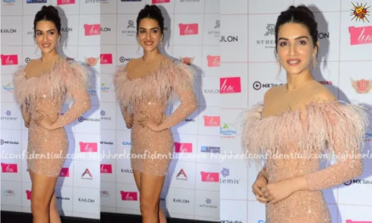 Kriti Sanon in Pink Bodycon Dress is the Human Embodiment of Barbie Doll