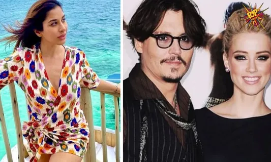 Sophie Choudry contestant  joins 'Justice for Johnny Depp' movement amid trial with Amber Heard