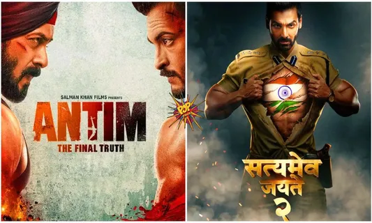 1st Tuesday Box Office Clash - Antim And Satyameva Jayate 2 Holds Well