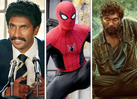 Box Office Report - 83 Drops Heavily, Spider Man No Way Home And Pushpa Shows Good Hold