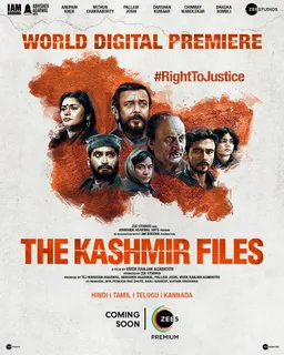 World Digital Premiere of ‘The Kashmir Files’ on ZEE5; Watch Now