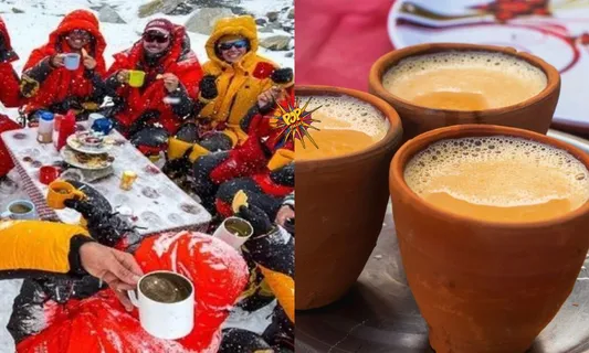 #Goals- Highest 'Tea Party' Of The Group Of Climbers At Mount Everest
