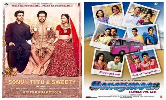 This Year That Day Box Office Report- When Sonu Ke Titu Ki Sweety And Honeymoon Travels Pvt Ltd Were Released