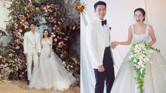 Popular 'Crash Landing On You' stars Hyun Bin and Son Ye Jin finally get hitched; their wedding photos will make your hearts melt