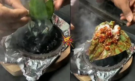 Viral video: Netizens nauseous reaction; when the Ahmedabad eatery served chocolate brownie topped with paan, See the video!