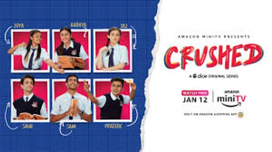 AMAZON miniTV TO PREMIERE DICE MEDIA’S COMING-OF-AGE COMEDY-DRAMA SERIES ‘CRUSHED’ FOR FREE ON AMAZON’S SHOPPING APP :
