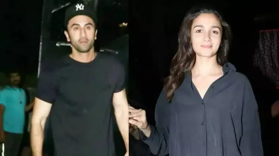 The newly-weds Alia and Ranbir were spotted together few weeks after marriage and were twinning in black casuals.