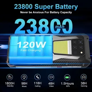 23800mAh Battery Smartphone : Unihertz Tank 3 स्‍मार्टफोन 23800mAh बैटरी,लुक आपको बना दे दीवाना....जानिए फीचर और प्राइस