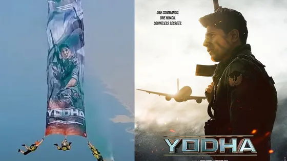'Yodha': Sidharth Malhotra's Action-Packed Film Takes Off Unique Poster Release at height of 13,000 feet