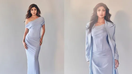 Shilpa Shetty's blue mermaid gown accentuates her ruling era; the cost of her outfit will blow your mind!