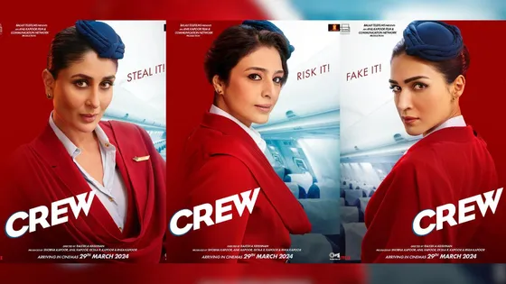 Crew Poster: Get Ready With Kareena Kapoor, Tabu, Kriti Sanon to 'Steal It, Risk It, Fake It'