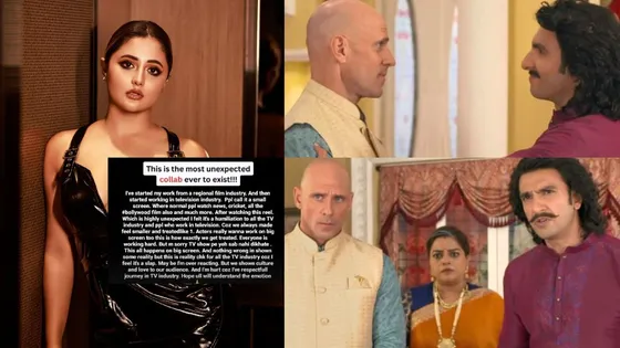 Rashami Desai Slams Ranveer Singh's Ad; Calls It a 'Slap' to TV Industry