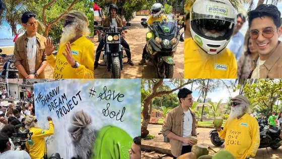 Sidharth Malhotra goes on a bike ride with spiritual guru Sadhguru; netizens react