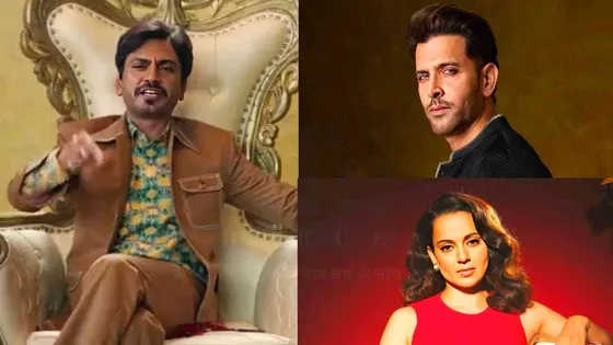 Kangana Ranaut Sparks Controversy by Including Hrithik Roshan's Name in 'Tiku Weds Sheru' Promotional Video