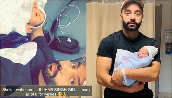 Sippy Gill Reveals His Son’s Name ‘Jujhar’, Celebs Congratulate Singer