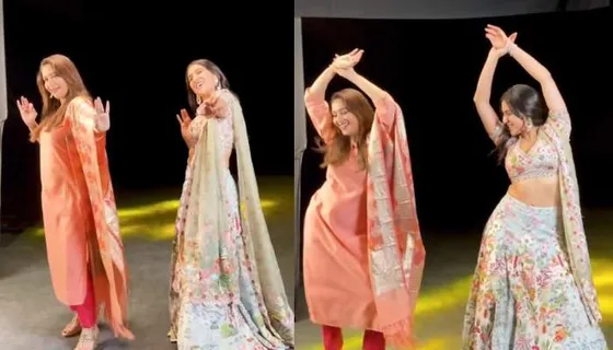 Sara Ali Khan- Madhuri Dixit will make you skip a beat as they dance on 'Chaka Chak' from 'Atrangi Re'