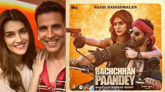 'Bachchhan Pandey': Kriti Sanon and Akshay Kumar looks ferocious together