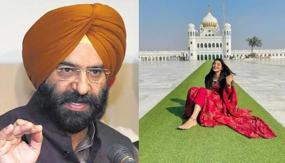 Pakistani model poses 'bare head' at Kartarpur Sahib; SAD President demands strict action against her