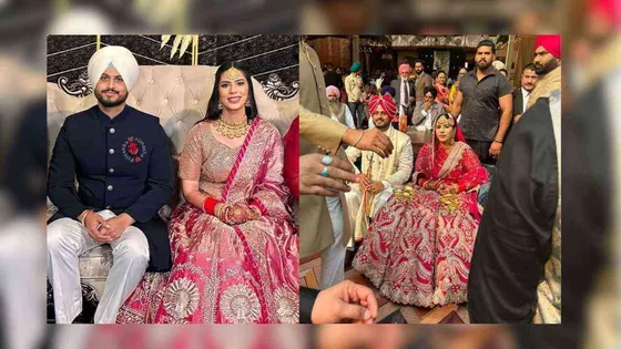 Gurnam Bhullar ties the knot; several pictures and videos goes viral from singer's reception party