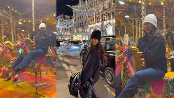 Sonam Bajwa Sparkles in London; Shares Glimpse of Her Christmas and New Year Getaway