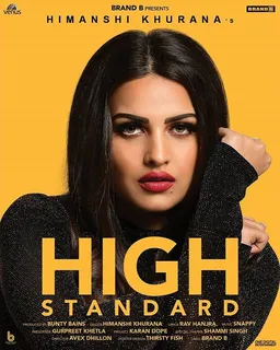 Himanshi Khurana Is Doing Her Debut in Singing With 'High Standard'