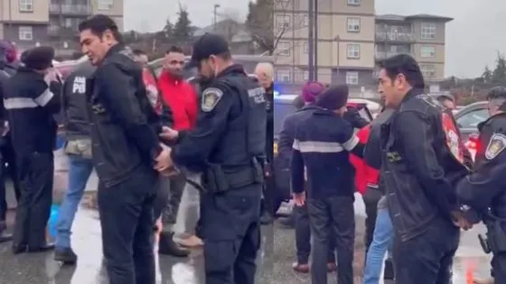 Punjabi singer KS Makhan get arrested by Canada Police; video goes viral