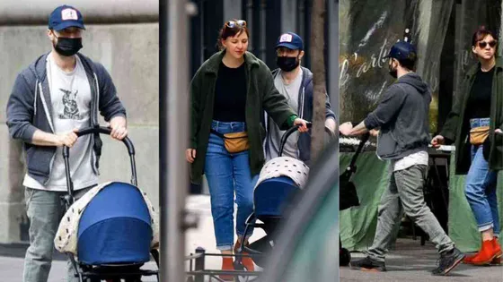 Harry Potter actor Daniel Radcliff confirms his first child; Seen strolling a pram in New York city