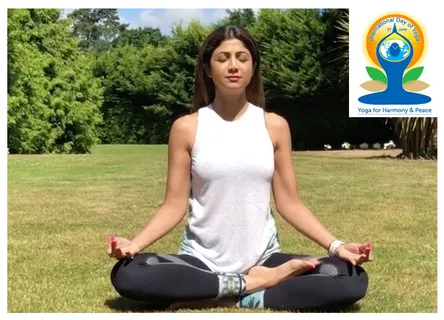 Shilpa Shetty Kundra Sharing Yoga Tips On International Yoga Day