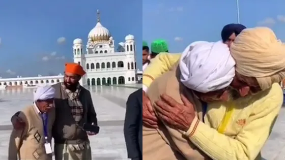 Watch video: Two brothers reunite at Kartarpur Corridor after 74 years following India-Pakistan Partition
