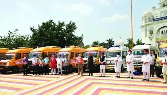 Delhi Sikh Gurudwara Management Committee Starts Ambulance Service For Covid – 19 Patients