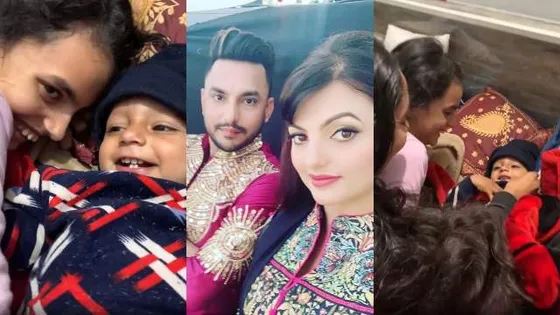Singer Deep Dhillon introduces his son Niwaz Deep Singh Dhillon to the world on his first birthday