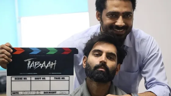 Parmish Verma begins first schedule of 'Tabaah' with his friend aka co-actor Dheeraj Kumar