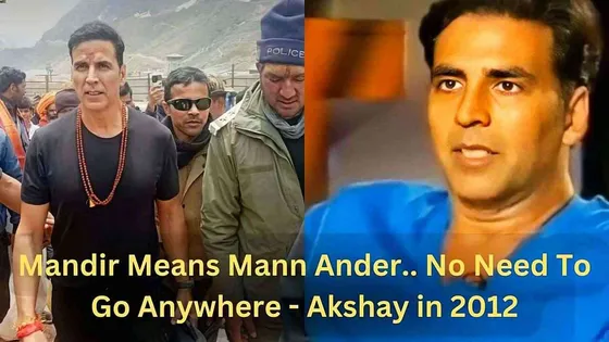 Akshay Kumar Trolled for Kedarnath Temple Visit as Old Video Resurfaces, Fans Accuse Him of Hypocrisy