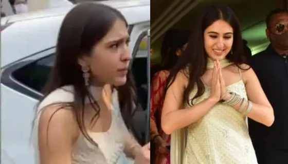 Sara Ali Khan steps forward to apologize on behalf of her guard who pushed a media person