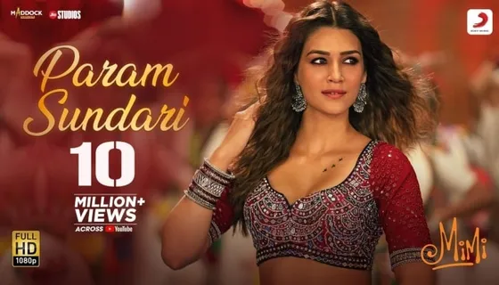 Kriti Sanon sets the internet ablaze with the sizzling moves on song 'Param Sundri' from 'Mimi'!