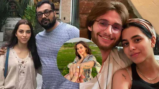 Anurag Kashyap's daughter Aaliyah gets engaged to her long time boyfriend; shares romantic pictures
