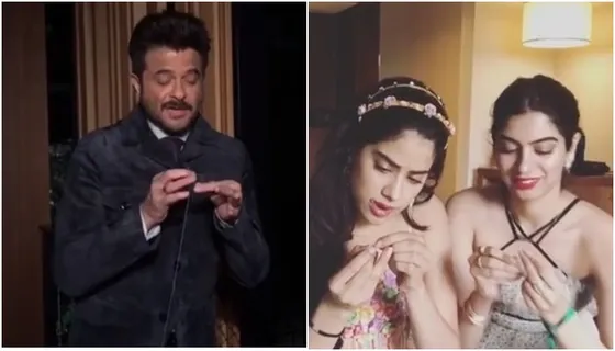 Sui Dhaaga Challenge: Now, Anil Kapoor & Sridevi’s Daughters Jhanvi & Khushi Attempt It – WATCH