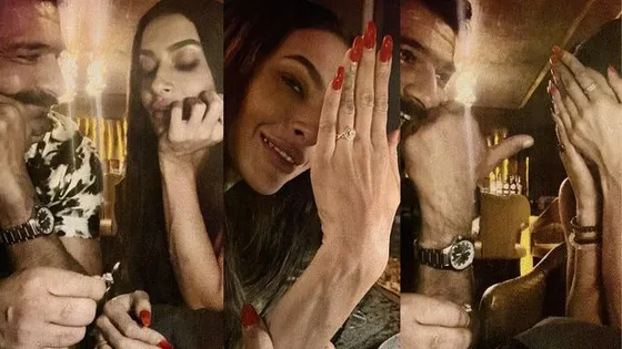 Bigg Boss 14 fame Pavitra Punia, Eijaz Khan engaged! Actress flaunts her ring