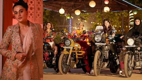 Dhak Dhak: Taapsee Pannu set for 'all ladies' bike road trip in her next Production film