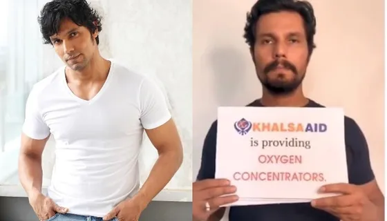 Randeep Hooda join hands with Khalsa Aid and urges to donate oxygen concentrators during these tough times due to Covid-19