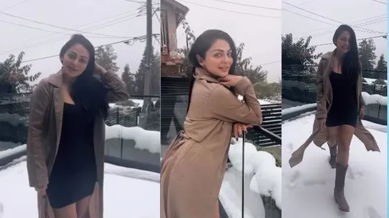 Neeru Bajwa dances on snow carpet; shares video