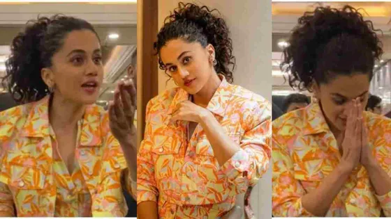 Taapsee Pannu gets into heated argument with paparazzi, says 'Actor hi hamesha galat hota hai'