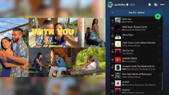 AP Dhillon's 'With You' Reaches Billboard's Canadian Top 50
