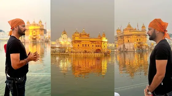Singer Jasbir Jassi shares pictures from his visit to Golden Temple in Amritsar