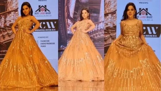 Watch: Netizens 'shocked' as Uorfi Javed walks the ramp in full attire