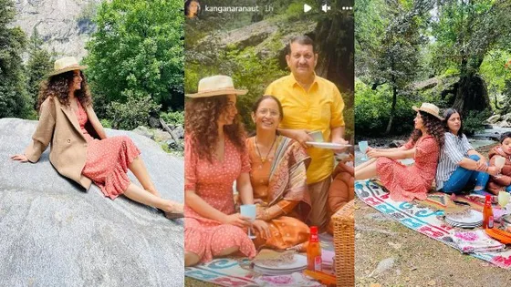 Kangana Ranaut shares glimpse of her 'much-needed break' with family in Manali