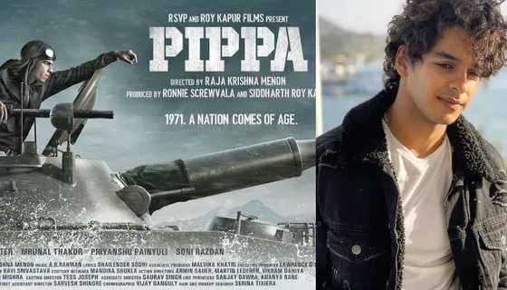 The first look of Ishaan Khatter's upcoming movie 'Pippa' is out now!