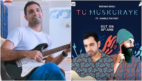 Rochak Kohli releases his dream song on Kindness 'Tu Muskuraye' in collaboration with The Humble Poet!
