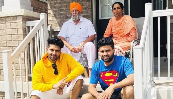 Guru Randhawa is all blessed to spend quality time with his family in these tough times!