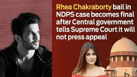 Hope for Rhea Chakraborty's Career? NCB Drops Challenge to Rhea Chakraborty's Bail in Sushant Singh Rajput Drug Case